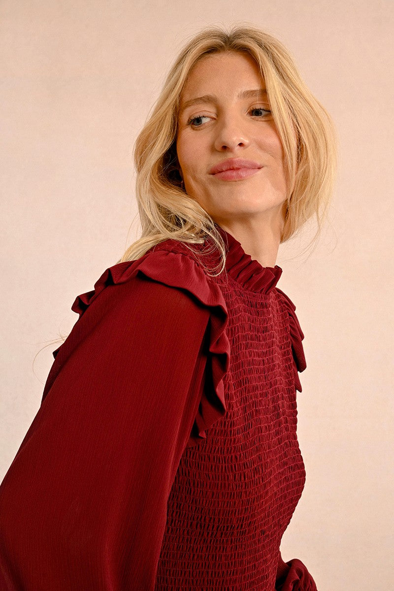 DARK RED