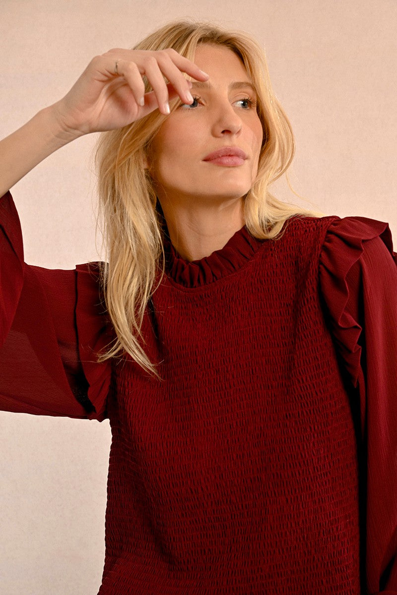 DARK RED