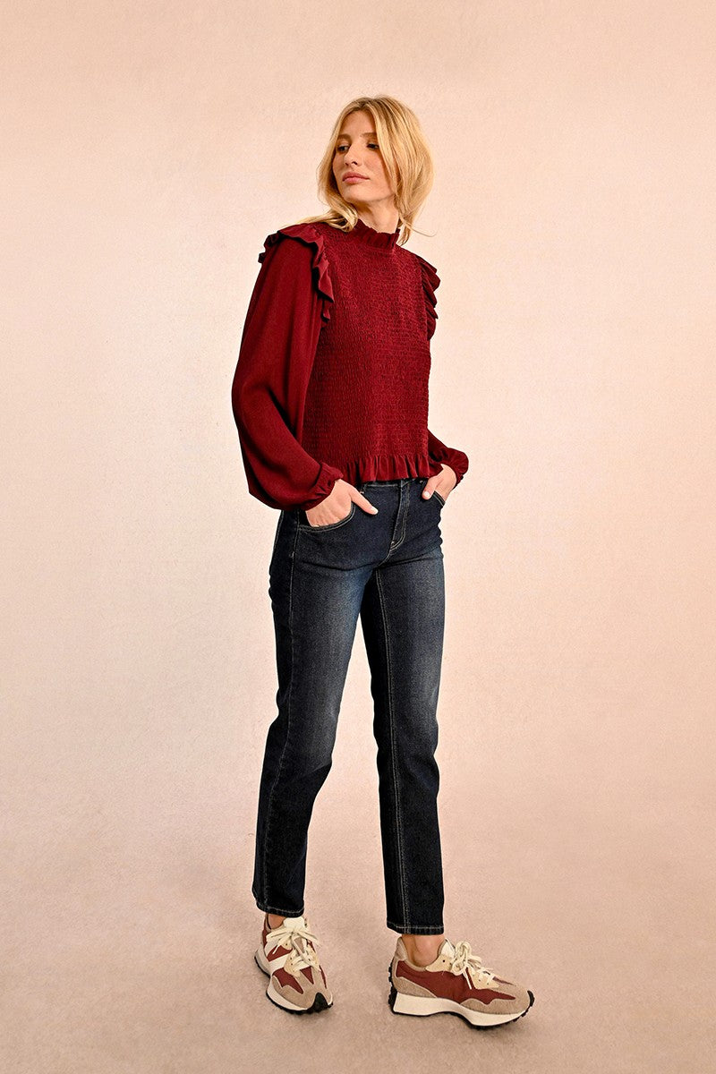 DARK RED