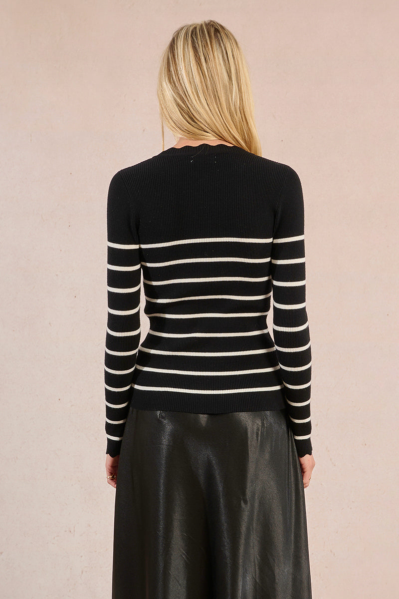 BLACK/OFFWHITE