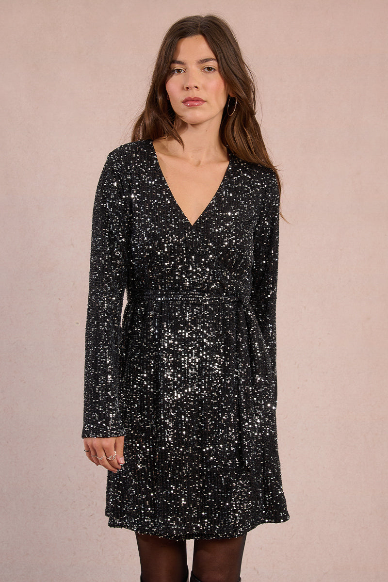 SILVERY BLACK