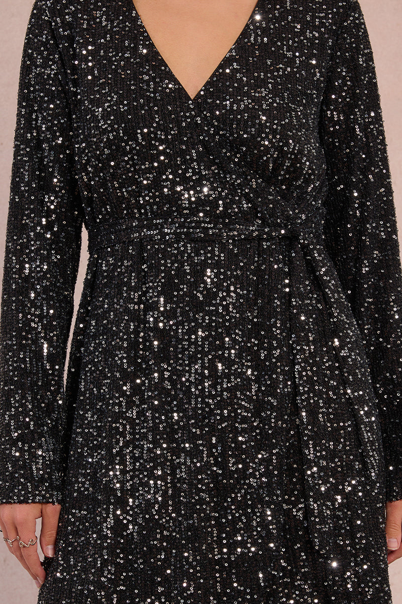 SILVERY BLACK