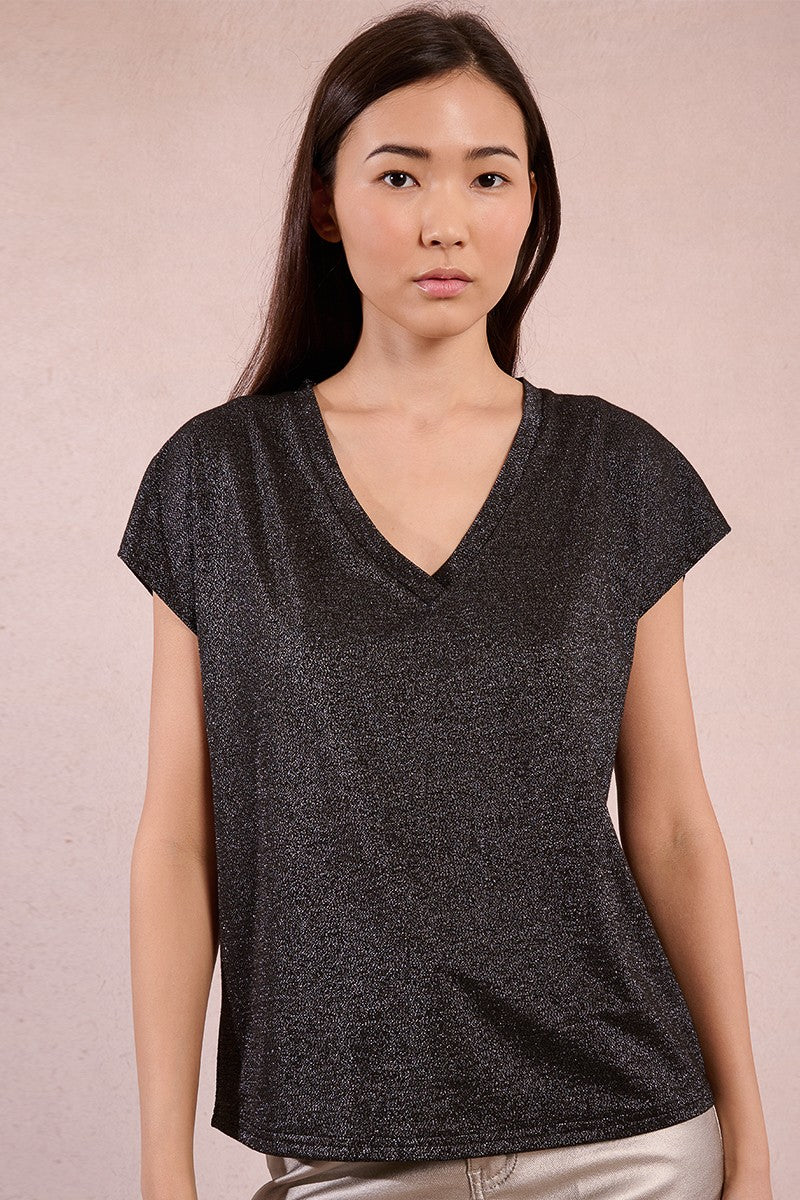 SILVERY BLACK
