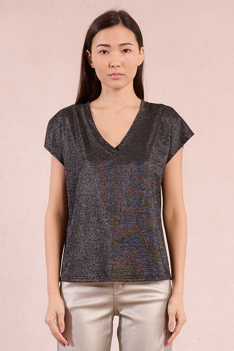 SILVERY BLACK