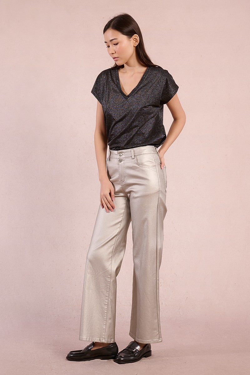 SILVERY BLACK