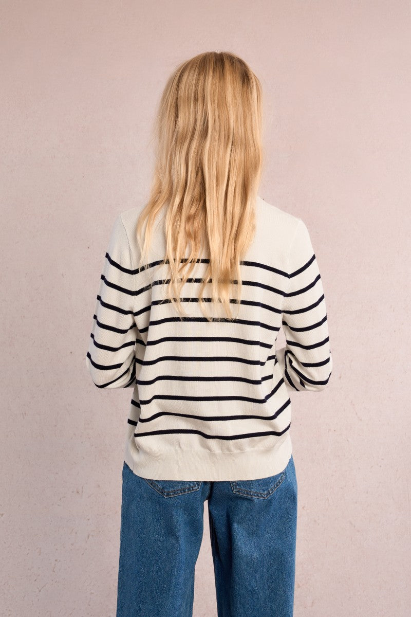 OFFWHITE/NAVY BLUE