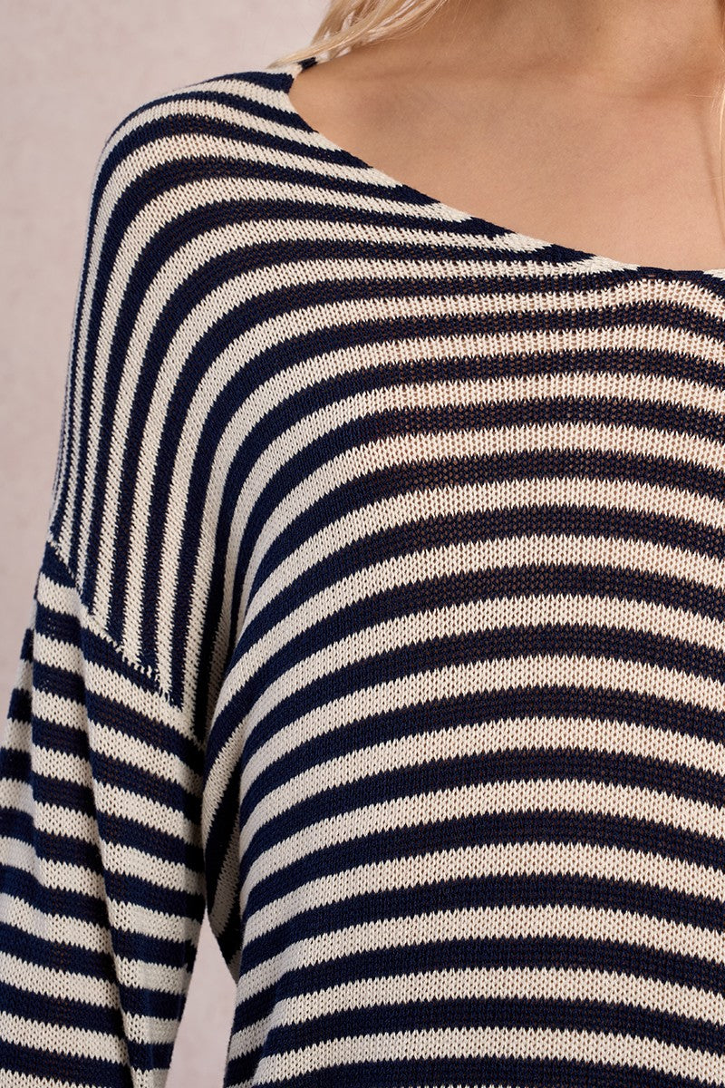 OFFWHITE/NAVY BLUE