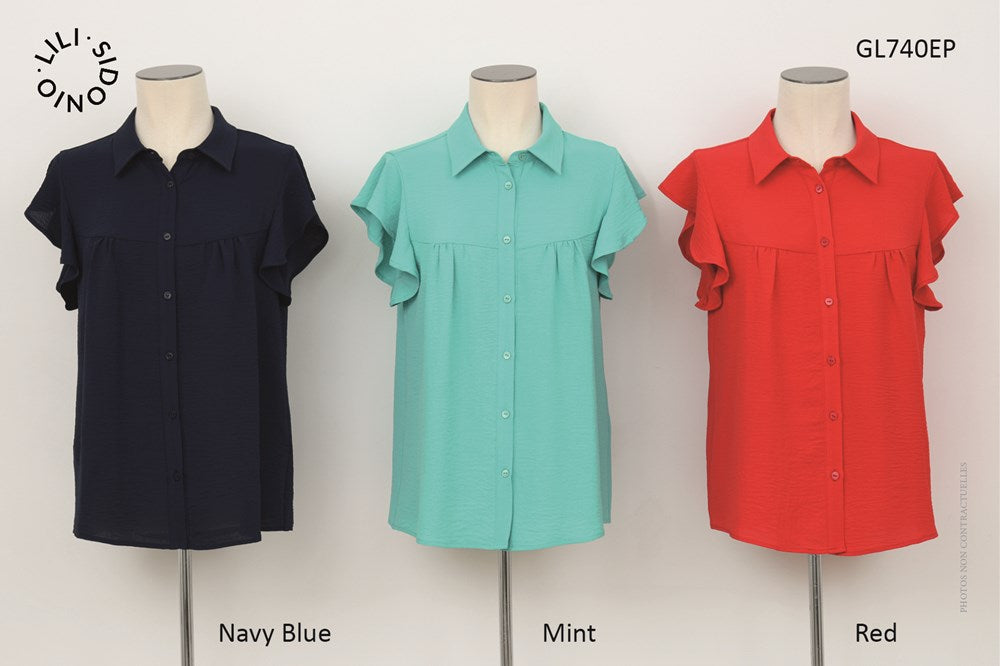 YOUNG LADIES WOVEN SHIRT