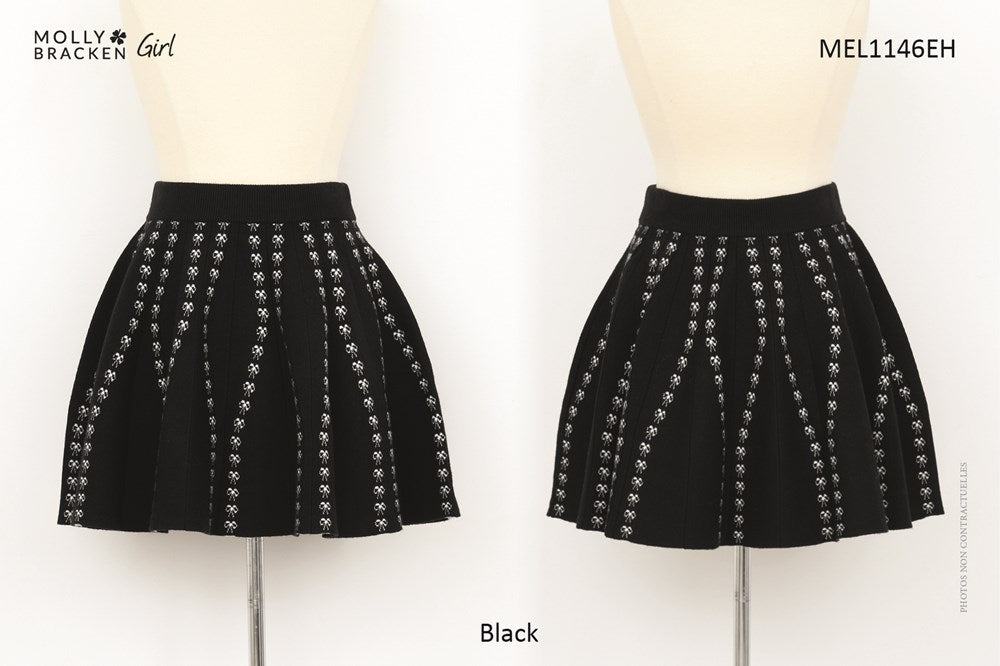 GIRLS KNITTED SKIRT