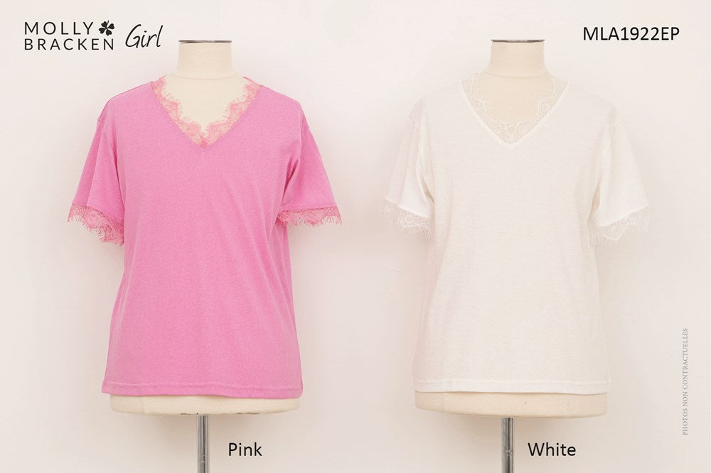 GIRLS KNITTED TEE
