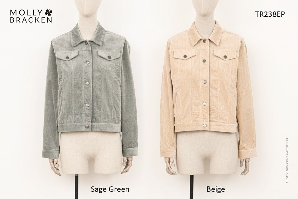 LADIES WOVEN JACKET