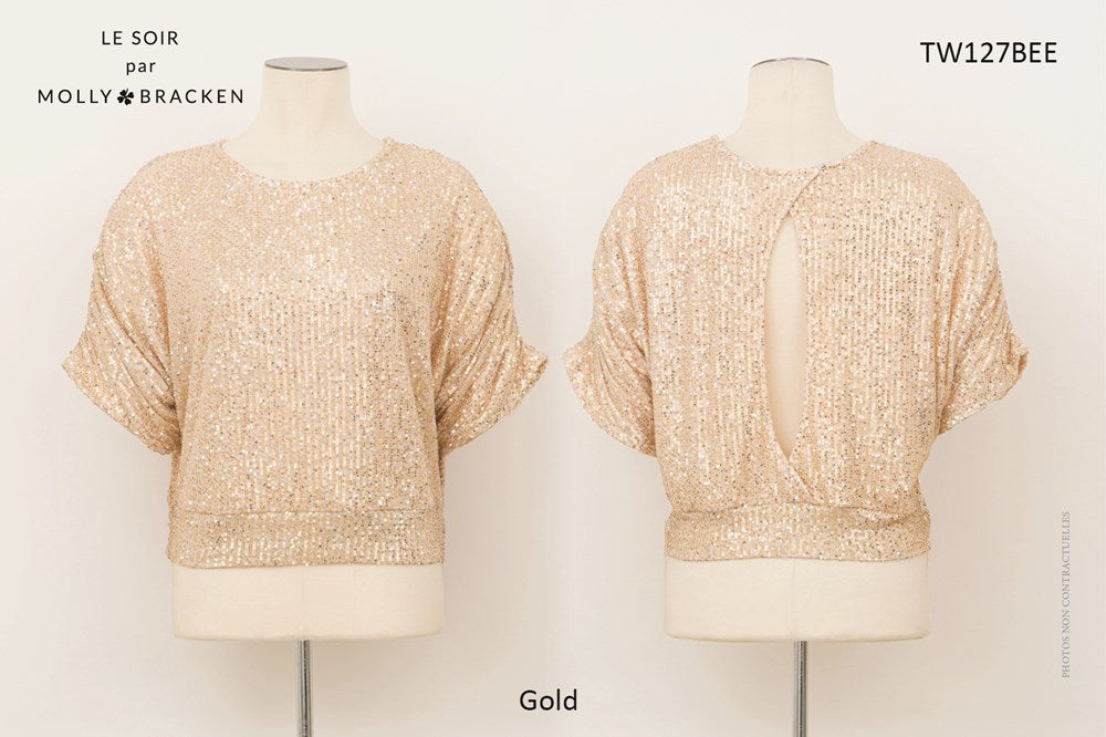 LADIES KNITTED TOP