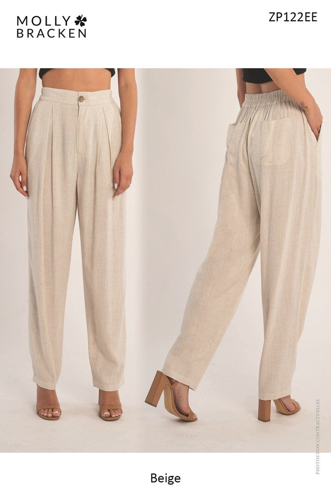LADIES WOVEN PANTS