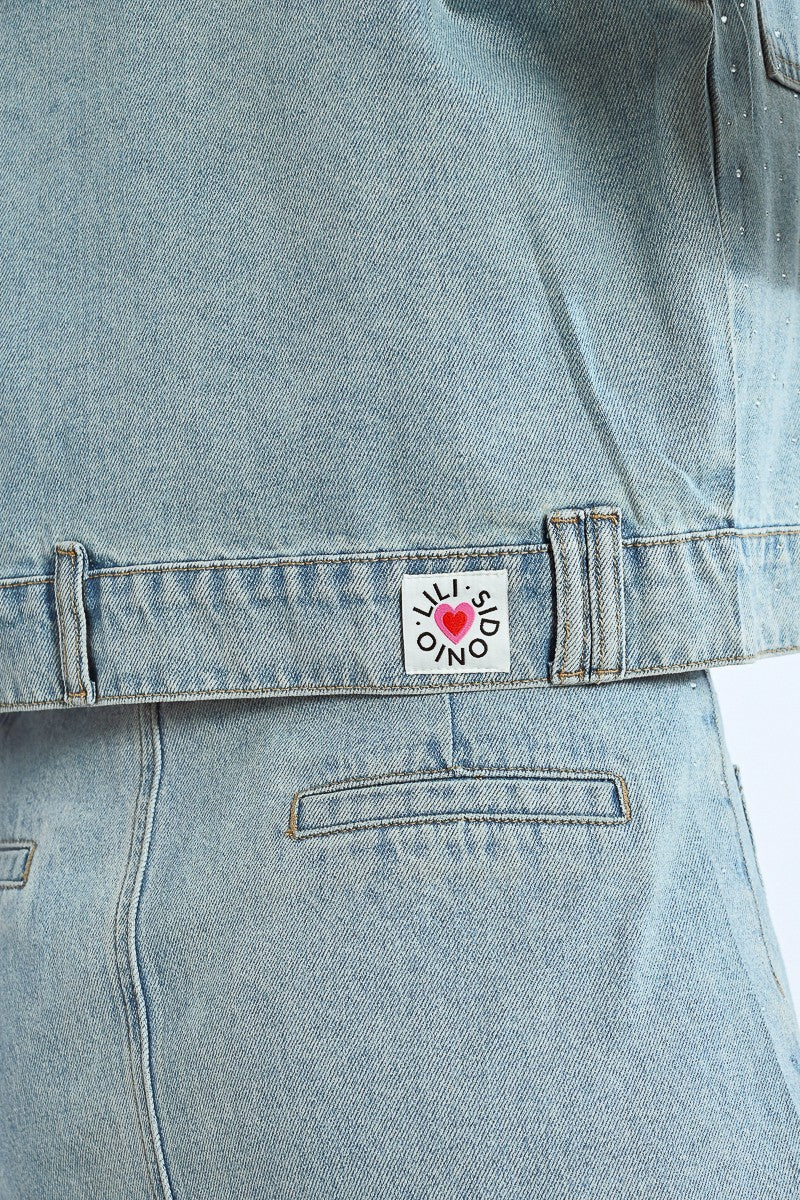 LIGHT BLUE DENIM