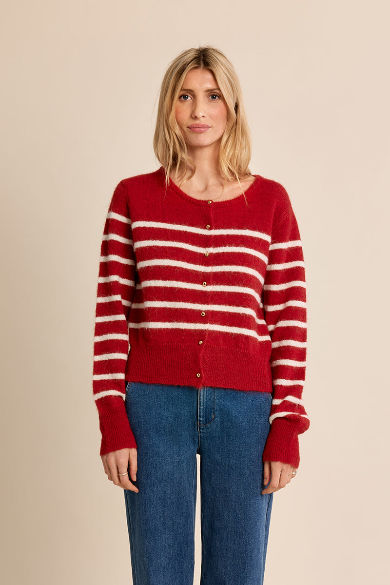 RED / OFFWHITE