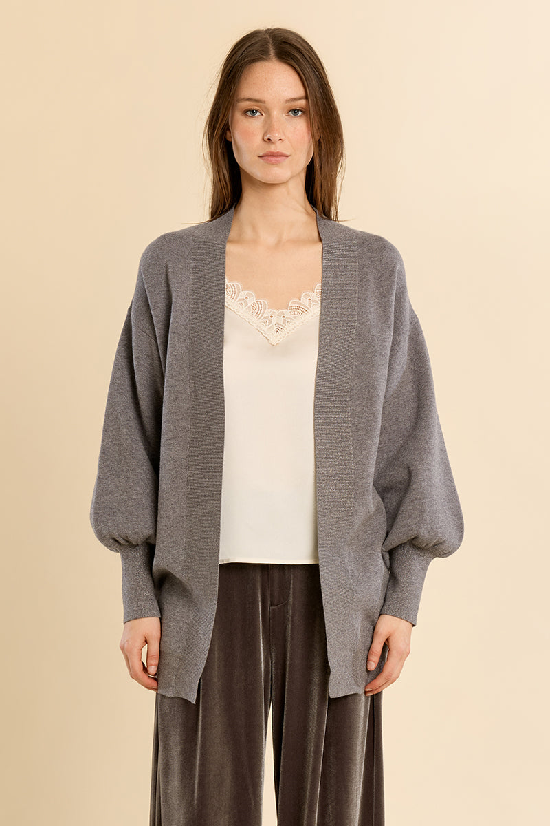SILVERY GREY