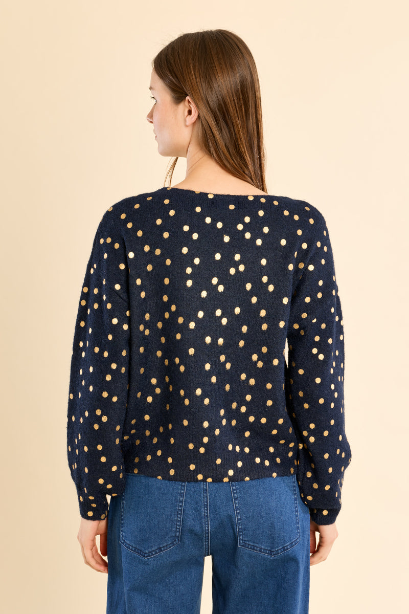 NAVY / GOLD