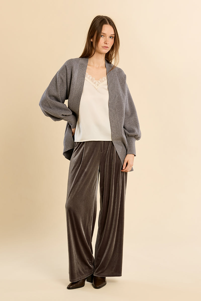 SILVERY GREY