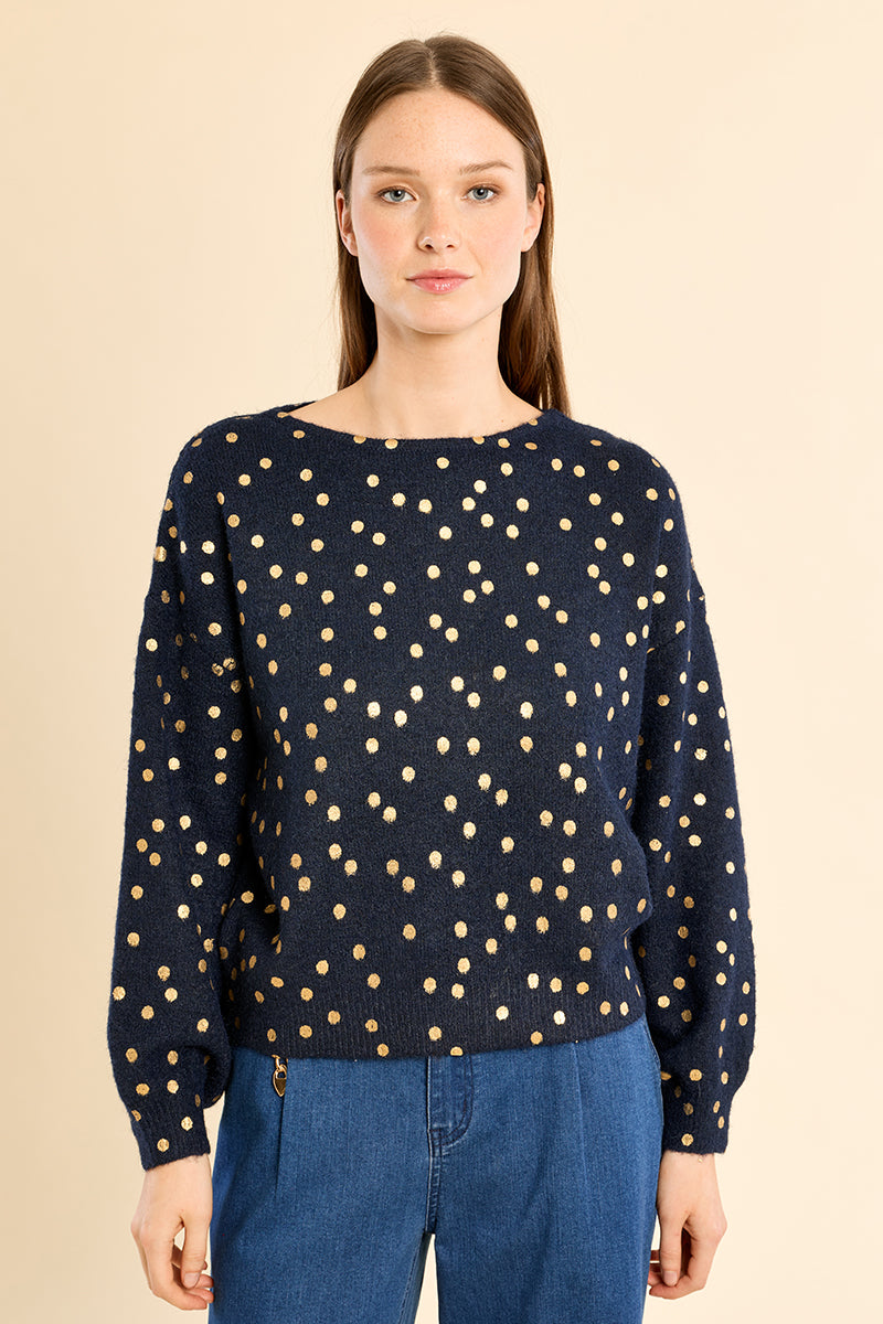 NAVY / GOLD