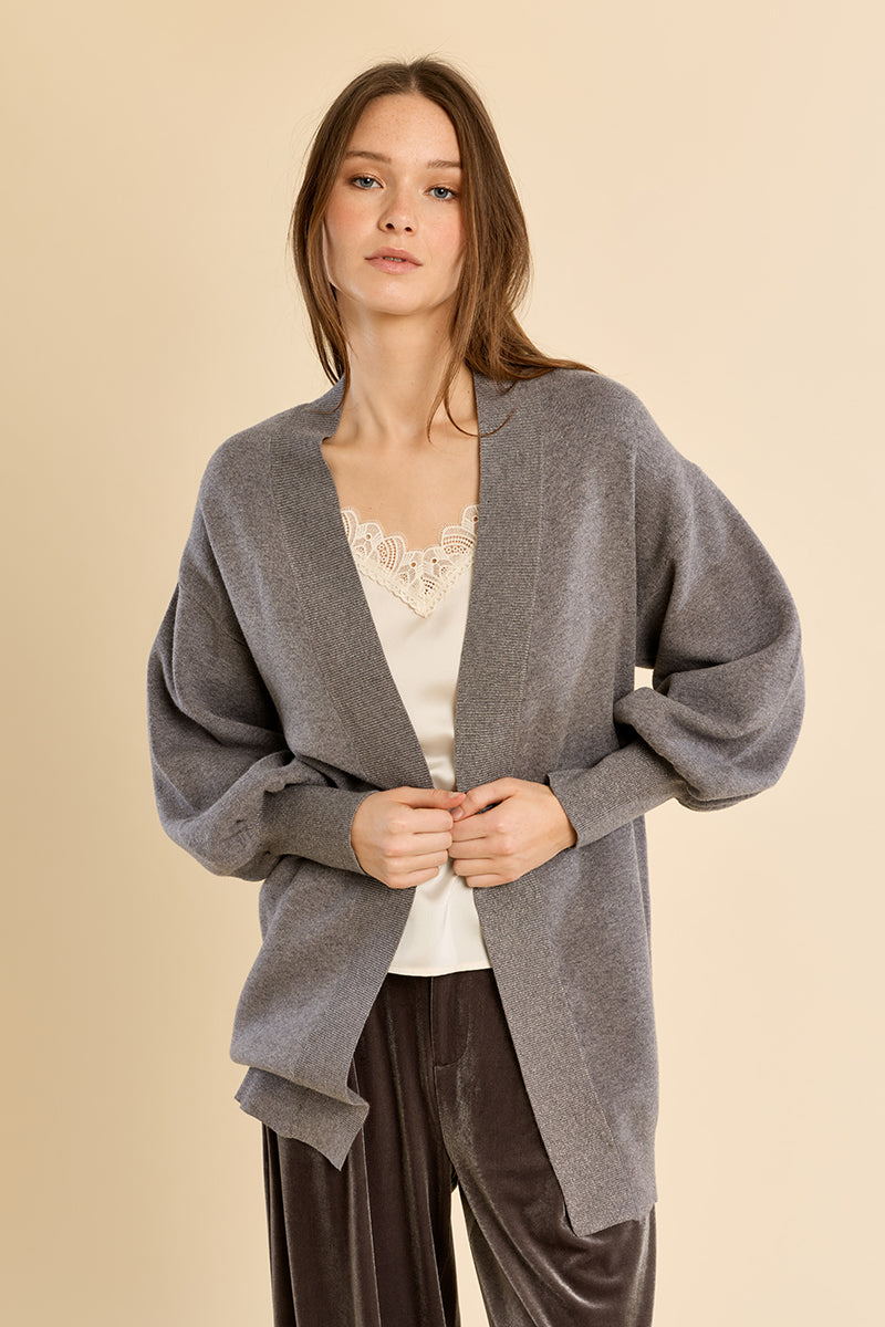 SILVERY GREY