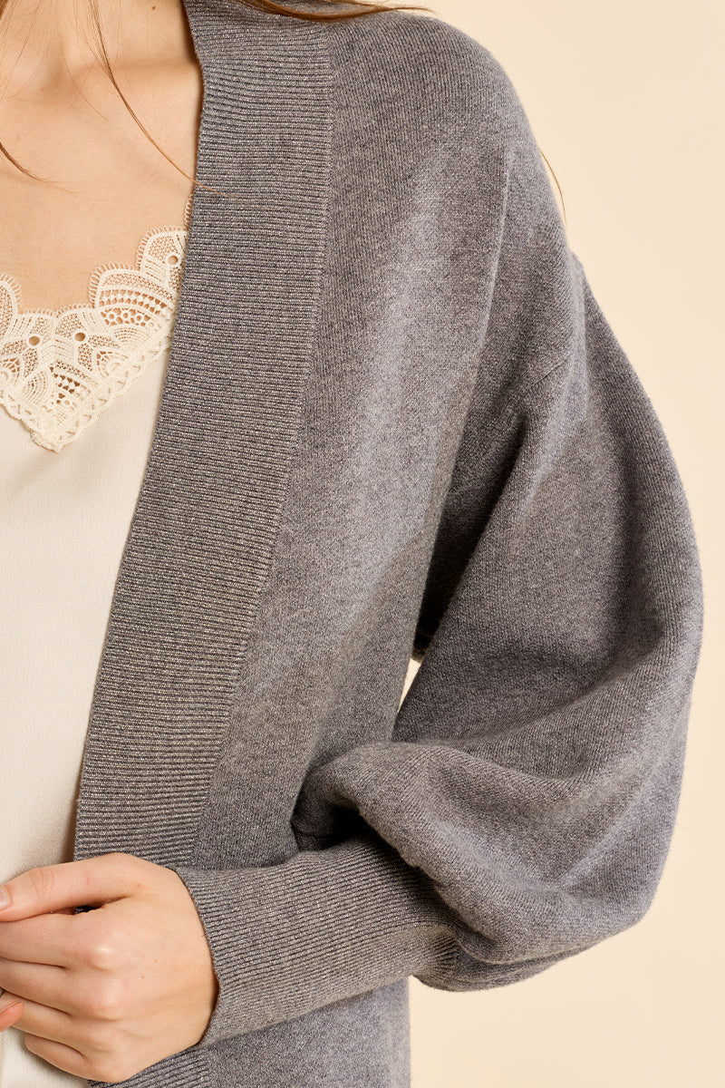 SILVERY GREY