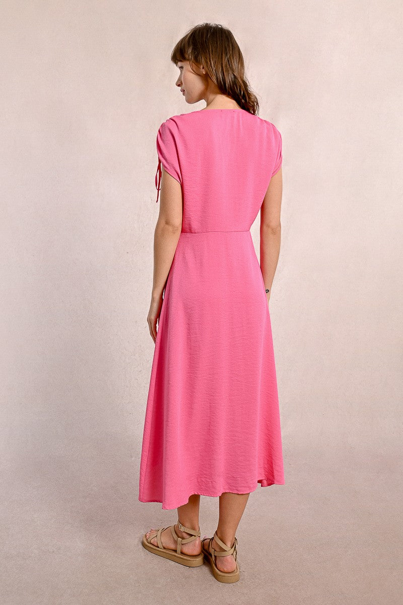 FLOWY MID-LENGTH DRESS FLOWY MID-LENGTH DRESS
