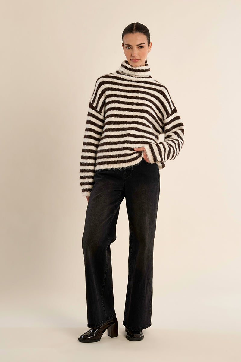 OFFWHITE/CHOCOLAT