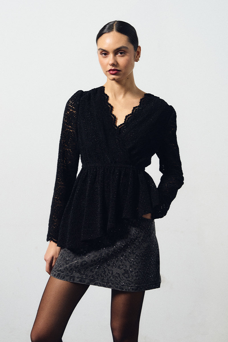 BLACK DENIM