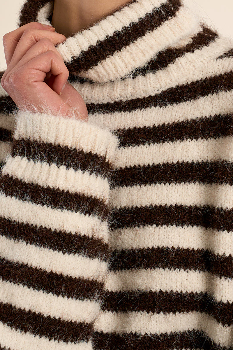 OFFWHITE/CHOCOLAT