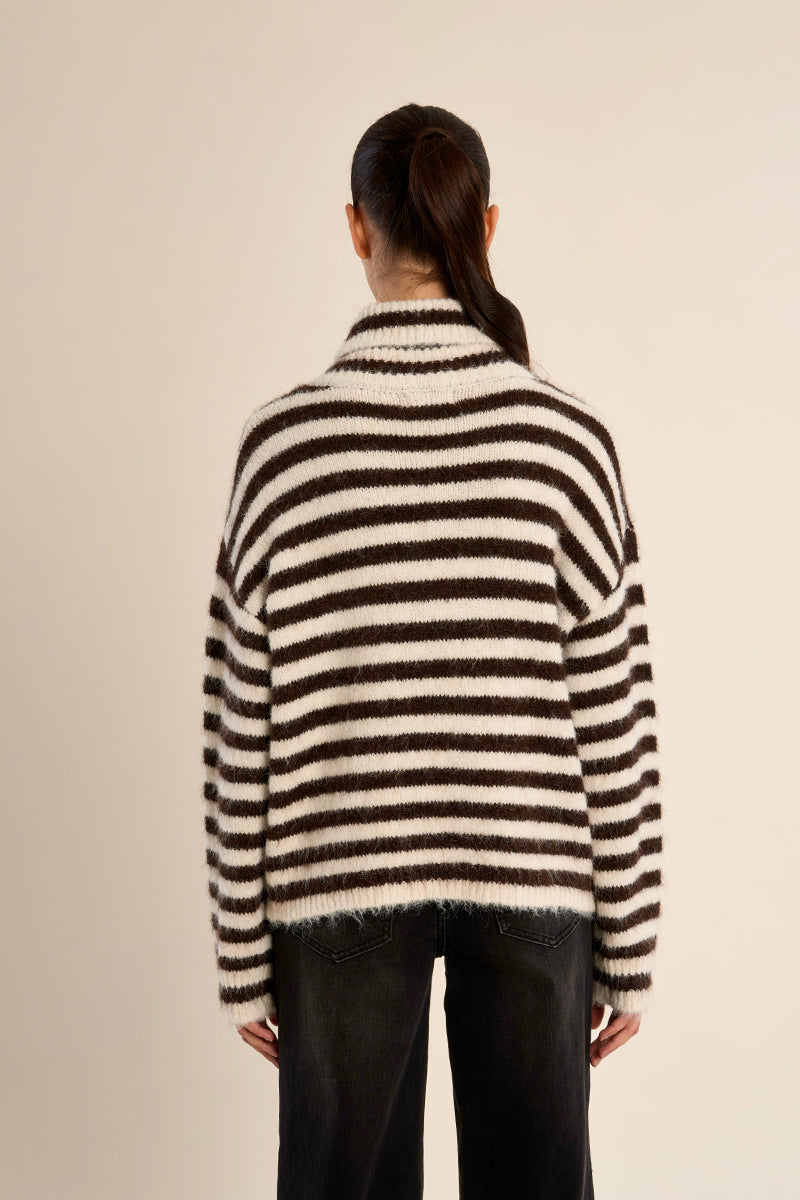 OFFWHITE/CHOCOLAT