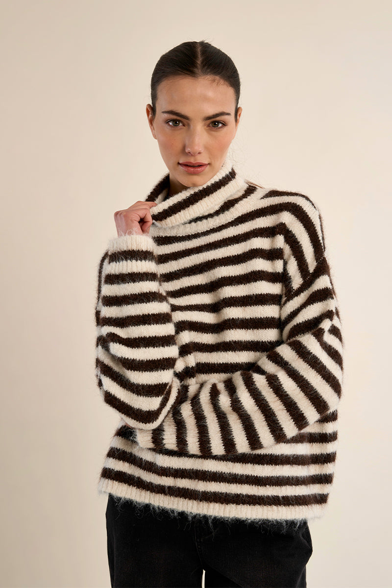 OFFWHITE/CHOCOLAT