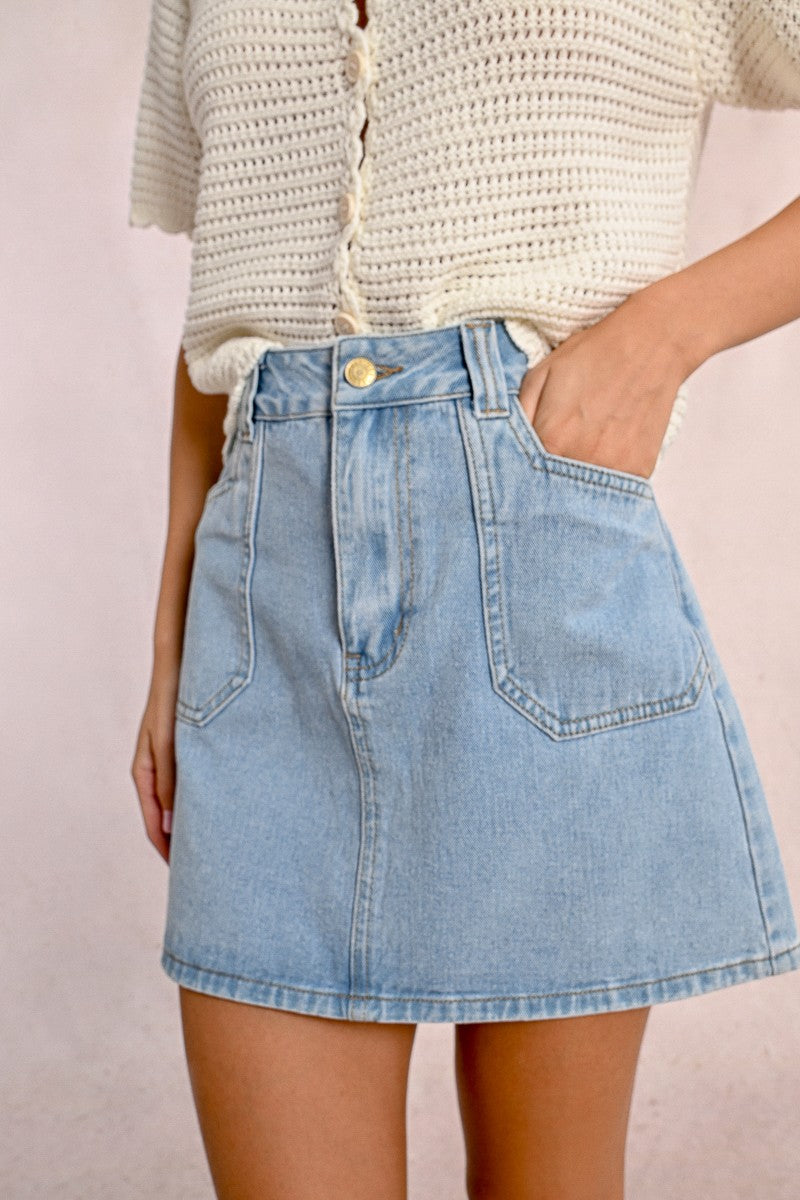 LIGHT BLUE DENIM