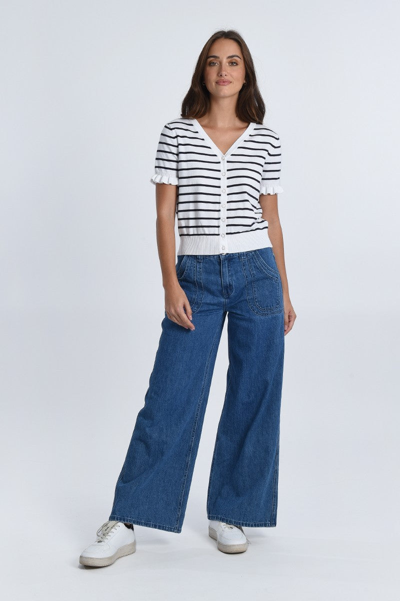 WHITE/NAVY